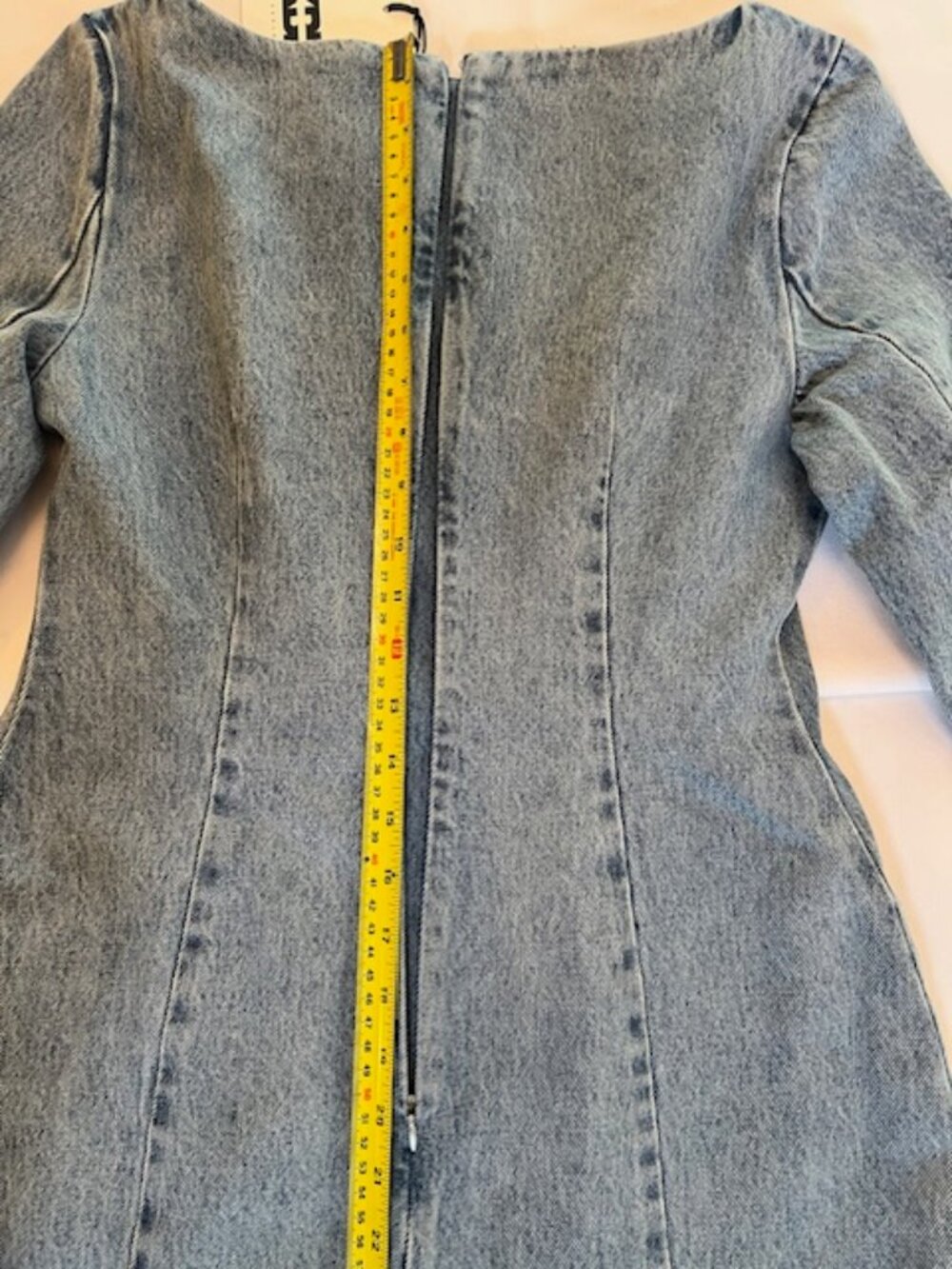 KBB BY KAHLANA | Women's The Tuxedo Mini dress in Denim-NWT - Picture 11 of 16